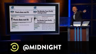 Chris Jericho, Kurt Braunohler, Andy Kindler - Weight Listing - @midnight w/ Chris Hardwick