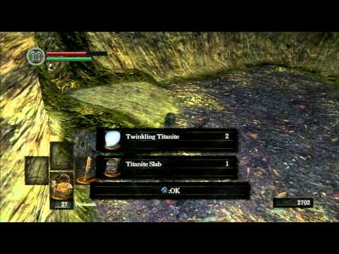 Dark Souls: Titanite Slab in Great Hollow Lizards
