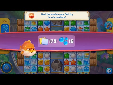 Fishdom. Hard Level 3001
