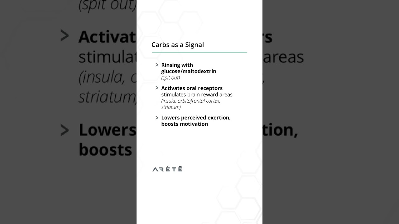 Carbs Boost Performance in 2 Ways: Brain & Body
