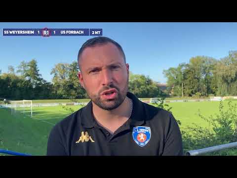 R1 Homiris SS Weyersheim - US Forbach (2-2) le résumé