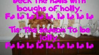 Deck the Halls Lyrics with Aly &amp; AJ