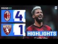 Milan-Torino 4-1 | Giroud and Pulisic score in emphatic win: Goals & Highlights | Serie A 2023/24