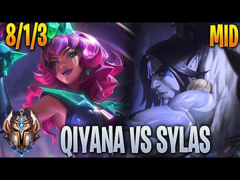 Qiyana vs Sylas Mid - KR Challenger 10.22