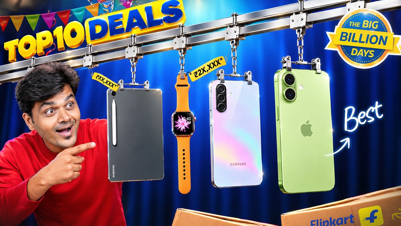 💥Top 10 Best Deals on Flipkart Big Billion Day sale 2026😎