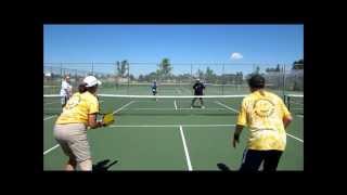 PICKLEBALL ALBERTA 55+ MARIGOLD PLAYOFFS JULY 21, 2013 IN EDMONTON