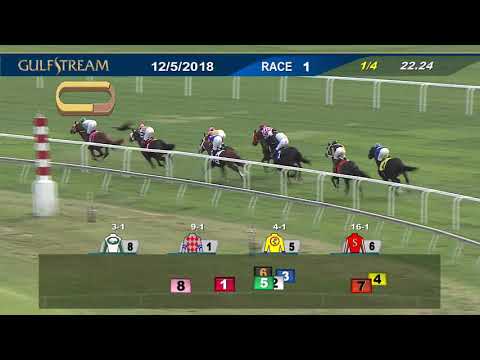Gulfstream Park Carrera 1 - 5 de Diciembre 2018
