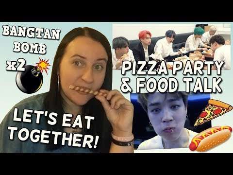 [BANGTAN BOMB] Let's Pizza Party and BTS Food Talk REACTION