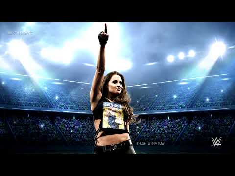 Trish Stratus 4th WWE Theme Song - "Time To Rock & Roll" with Arena Effects