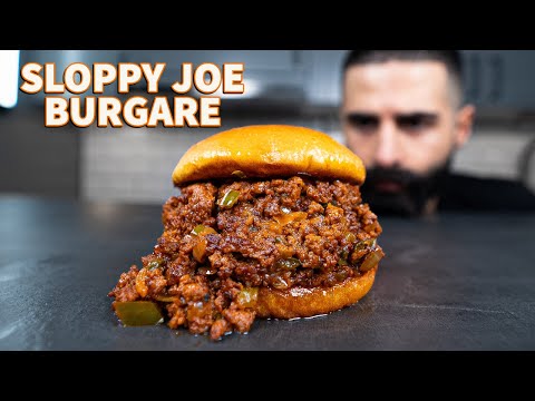 Den Mest Speciella Burgaren Jag Gjort - Sloppy Joe Burgare