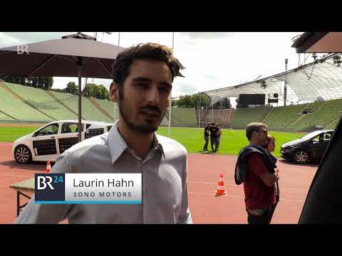 Solar car: Test drive with the Sion | BR24