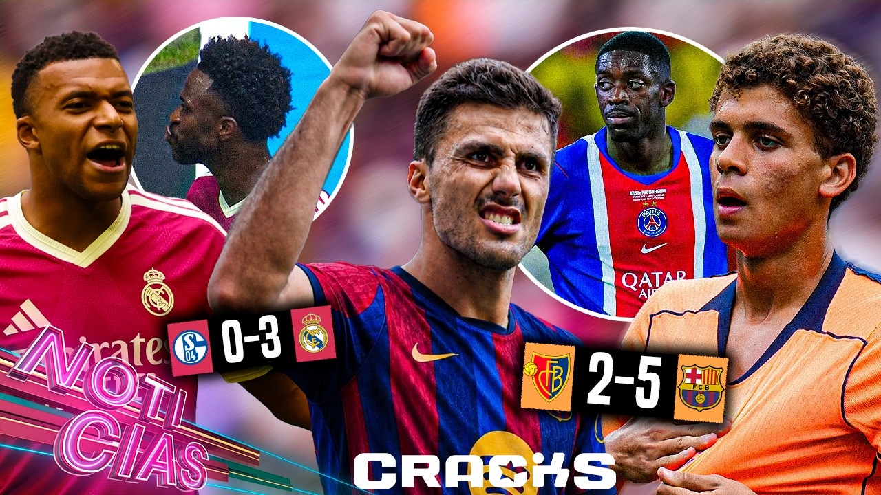 ¡Acuerdo por Rodri! | "Barça ya tiene '9'" | Volvió Mbappé; gesto de Vini | Golpe al PSG
