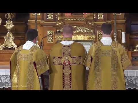 Palestrina's MISSA PAPAE MARCELLI at the TRADITIONAL LATIN MASS