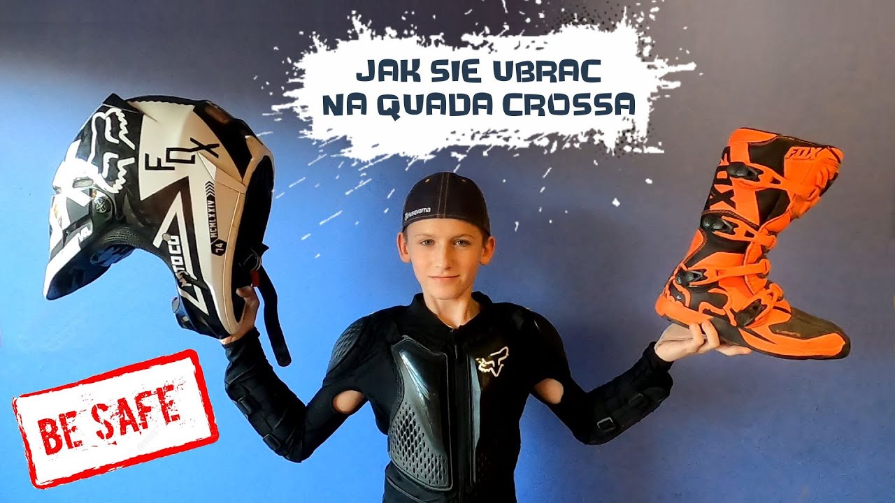 Jak bezpiecznie ubrać dziecko na quada i crossa