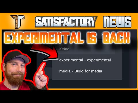 ❗EXPERIMENTAL wird freigeschaltet! Erster Patch am DIENSTAG😱 - SATISFACTORY NEWS