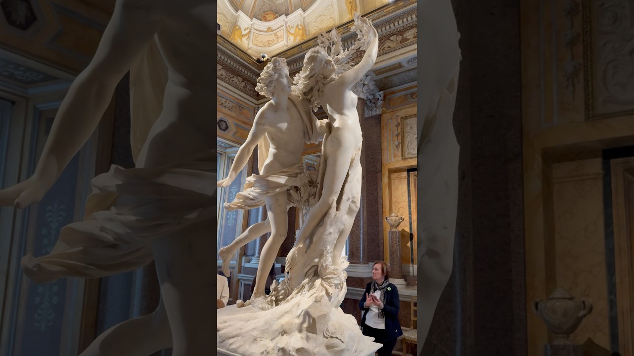 Apollo and Daphne sculptural masterpiece by Gian Lorenzo Bernini