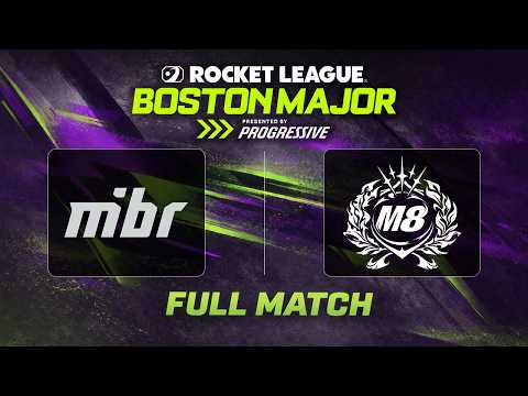 [FULL MATCH] MIBR vs Gentle Mates | RLCS 2026 Boston Major | Group Stage