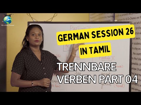 Learn German Language - A1 - Session 26 - TRENNBARE VERBEN PART 04 - Learn German Language in TAMIL