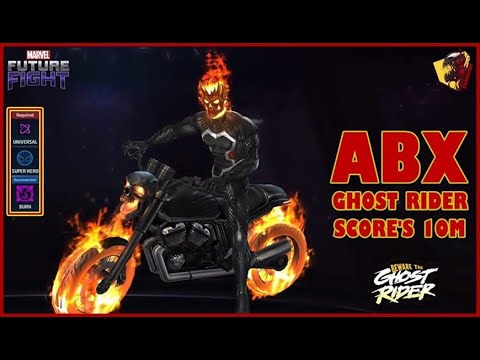 Marvel Future Fight - Ghost Rider Burn's ABX .. Score's 10.3 Million Without Insight