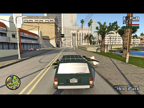 GTA San Andreas 4K Gameplay Part 21 - Doberman - GTA San (4K 60FPS PC)