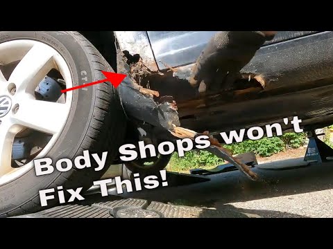 36 Hours of work in 18 minutes Body Rot Repair Body Work Time-Lapse