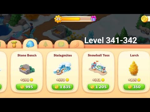 Gameplay Wildscapes Level 341-342