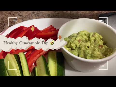 How to make Healthy Guacamole Dip Avocado- Healthy Fat