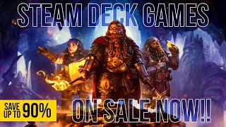 30 Steam Deck Games on SALE That You Need Today and It's Almost Over!