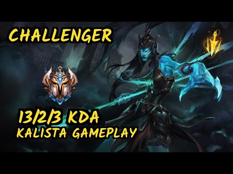 HolyPhoenix (KALISTA) vs SIVIR - 13/2/3 KDA BOTTOM ADC CHALLENGER GAMEPLAY - EUW