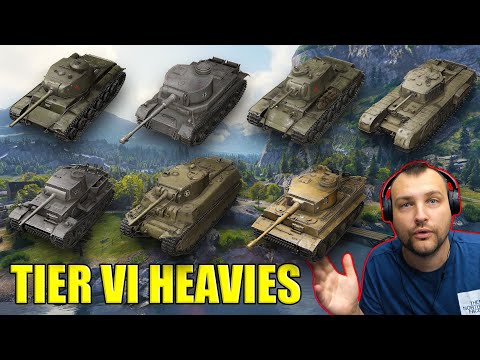 Tier VI Titans: 7 Heavy Tanks Rerated! | World of Tanks