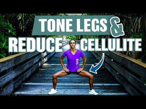 BEST Standing Exercises to TONE Legs & REDUCE Cellulite