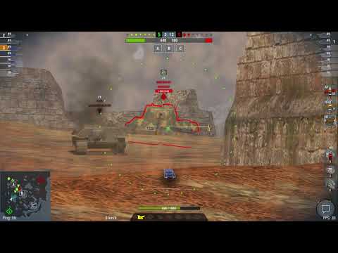 WoT Blitz SU-152 Gameplay