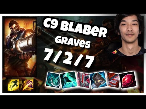 Graves vs Taliyah C9 Blaber JUNGLE (7/2/7) - v11.3