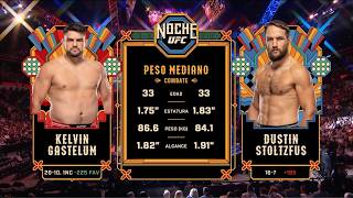 #NocheUFC Pelea Gratis: Gastelum vs. Stoltzfus
