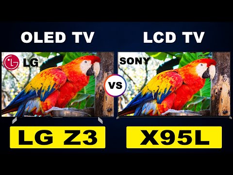 LG Z3 - "OLED Evo" OLED TV vs Sony X95L - "XR" LCD TV | 4K TV Comparison