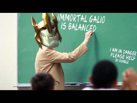 Immortal Galio is so BALANCED that enemy team needed an AMBULANCE 🔥 LoL Top Galio Season 10 Gameplay