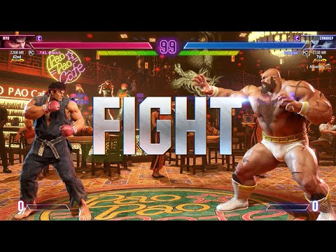 Street Fighter 6 🔥 YAS (Rank #1 Ryu) Vs Kobayan (Rank #1 Zangief) 🔥 SF6 high Level Match's!