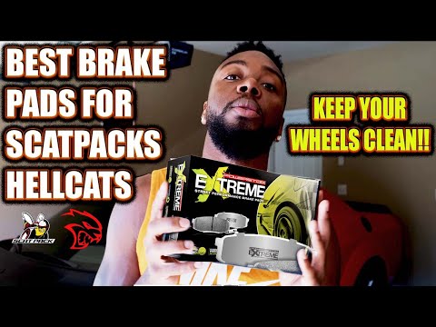 POWERSTOP EXTREME Z26 BRAKE PAD INSTALL ON MY 2020 SCATPACK!! "OCD"