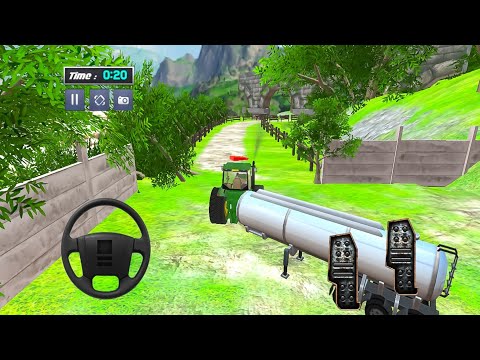 Heavy Tractor Pull Simulator 3d Game 2020 || Tractor Drive Gameplay