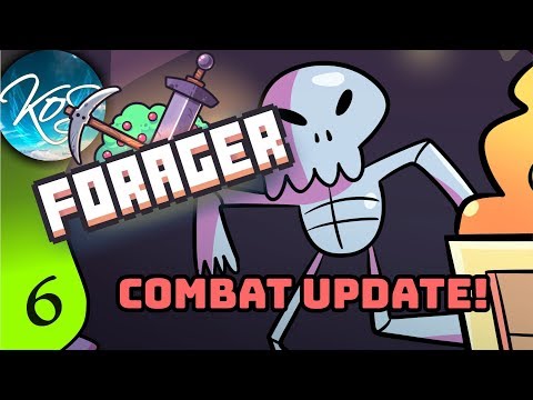 Forager Ep 6: BREAKING BEETS - Combat Update! - Let's Play