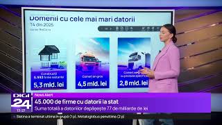 🟣Știrile Digi24  de la ora 13 – 12 februarie 2026