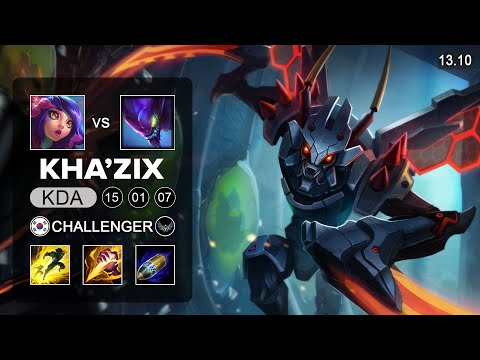 Kha'Zix vs Neeko Jungle - KR Challenger - Patch 13.10 Season 13