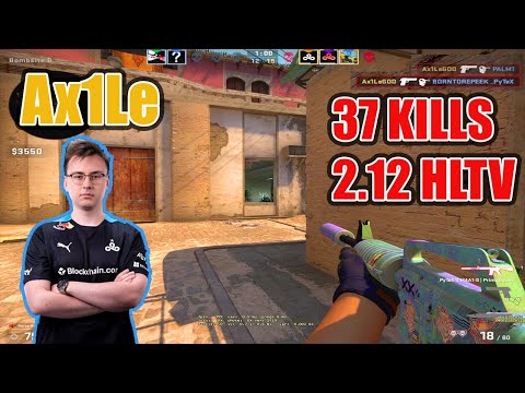 Ax1Le Faceit Mirage POV ~ INSANE 1 DEAGS // 37 Kills ~ 2.12 HLTV Rating (2.47 KD)