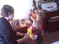 Sun Dec 28 2008 Chicken Dance At Great Grandma Lefebvre S