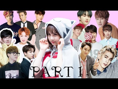 GFRIEND Eunha And Other Kpop Boy Groups Part 1 (INFINITE,TEEN TOP,BTS,EXO,WANNA ONE,SEVENTEEN)