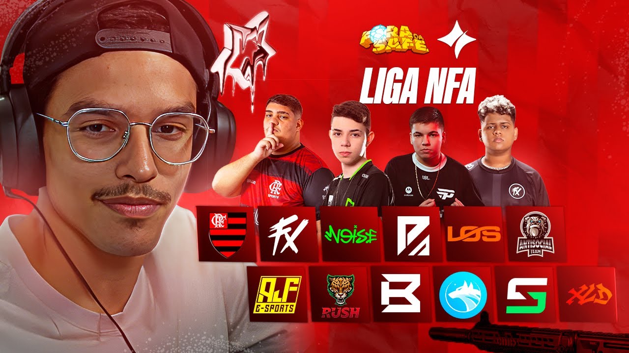 🔴 LIGA NFA 🔴 DIA 4 -  FLUXO, NOISE, AJF, B4, FAZOP, K9...  #550KDOJOTA #FORADASAFE