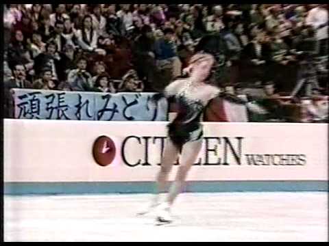 Claudia Leistner (FRG) - 1989 World Figure Skating Championships, Ladies' Free Skate