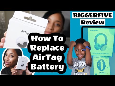 HOW TO REPLACE APPLE AIRTAG BATTERY + FINDING LOST AIRTAG + STORYTIME  + BIGGERFIVE TRACKER REVIEW