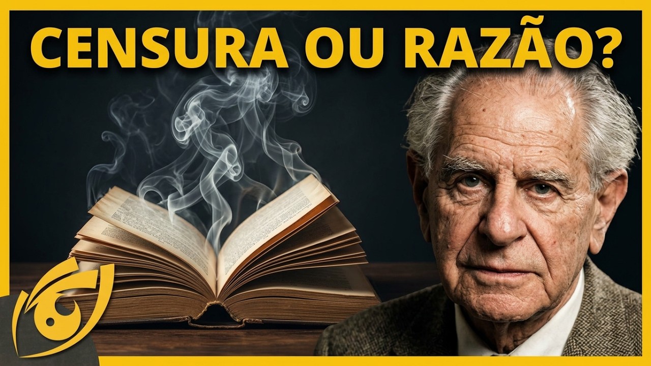 ESQUERDA usa KARL POPPER para justificar sua INTOLERÂNCIA