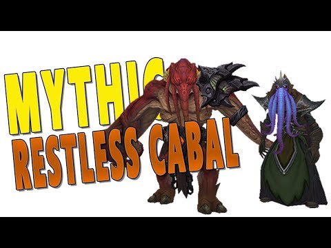 BfA 8.1.5 Mythic Restless Cabal - Holy Paladin (Glimmer) | Crucible of Storms | Battle for Azeroth